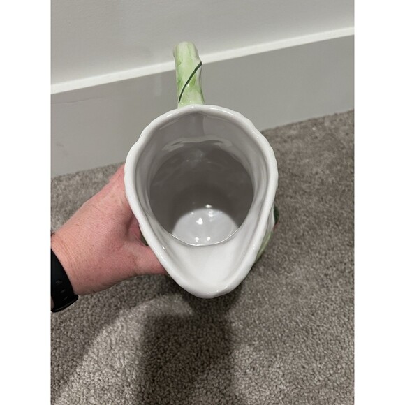 Vintage 1980s Embossed Strawberry Pitcher Made‎ In Portugal Zrike Morangos - Picture 5 of 8